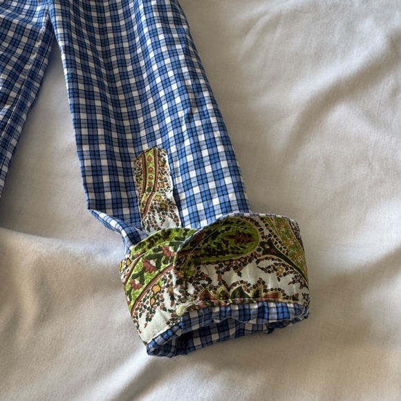Designs Inspired By The Art Of John Lennon Mini Check Men's Button Up Shirt M - Picture 9 of 16